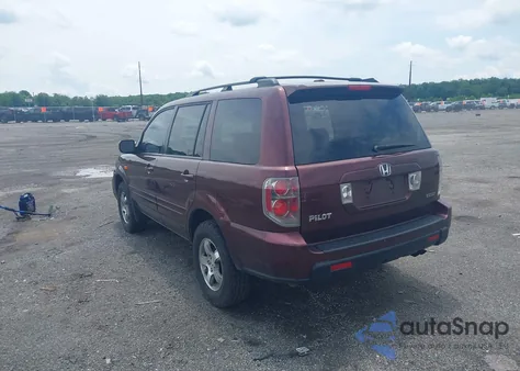2007 Honda Pilot Ex-L from USA, damaged, VIN 2HKYF18607H519224